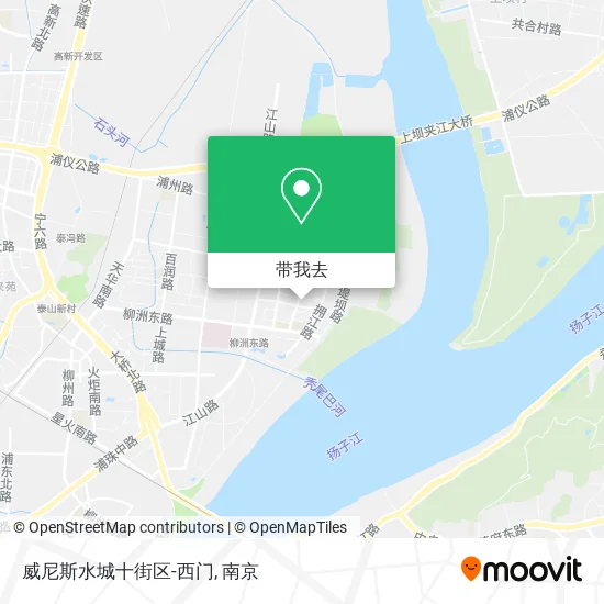 威尼斯水城十街区-西门地图