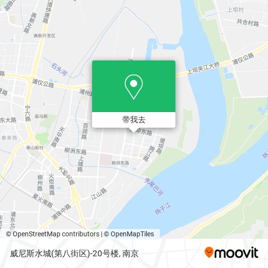 威尼斯水城(第八街区)-20号楼地图