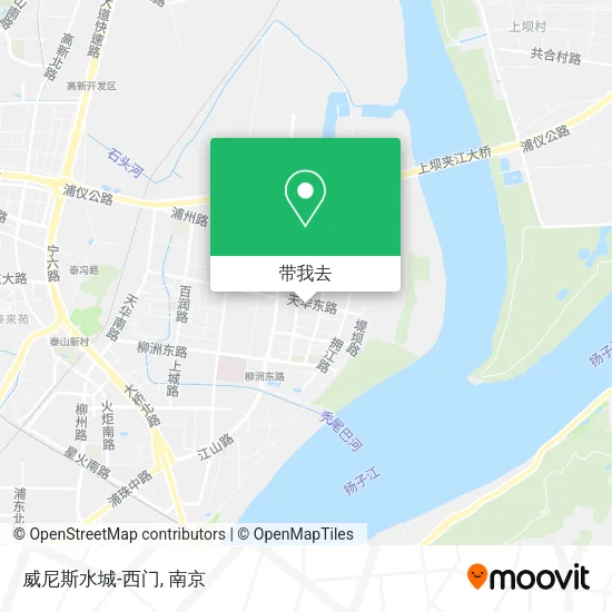 威尼斯水城-西门地图