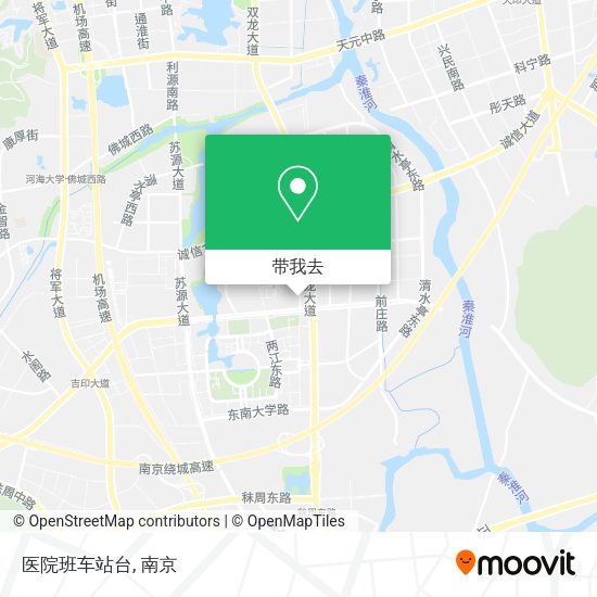 医院班车站台地图