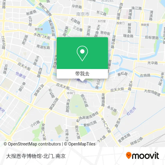 大报恩寺博物馆-北门地图