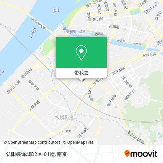 弘阳装饰城D2区-01幢地图