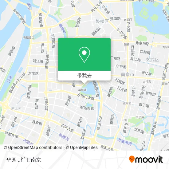 华园-北门地图
