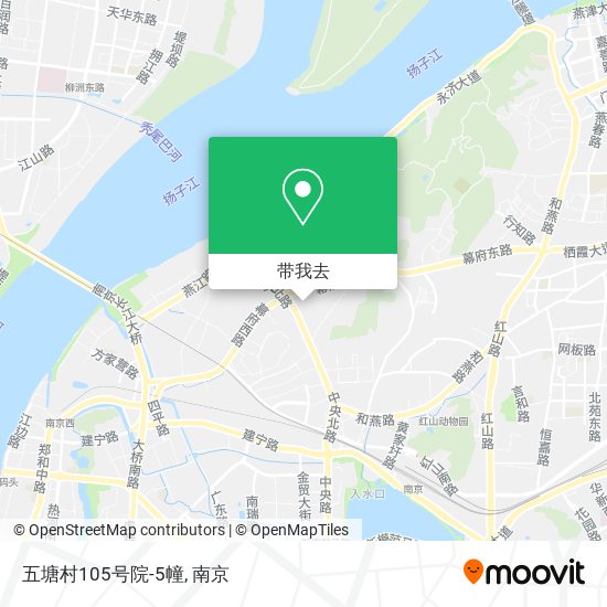 五塘村105号院-5幢地图