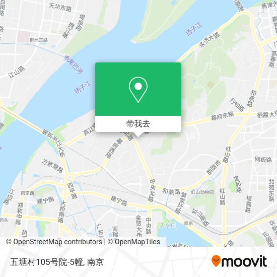 五塘村105号院-5幢地图
