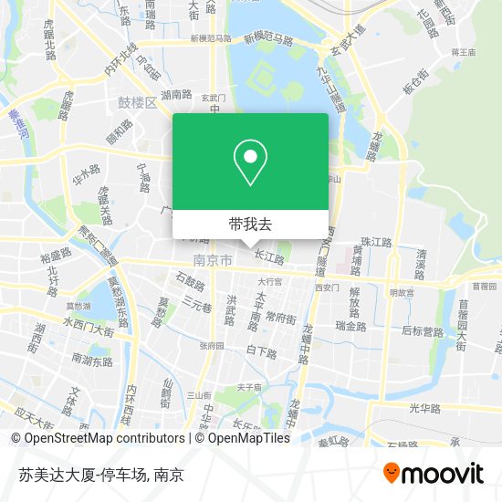 苏美达大厦-停车场地图