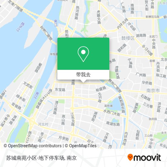 苏城南苑小区-地下停车场地图