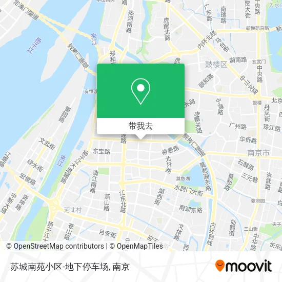 苏城南苑小区-地下停车场地图