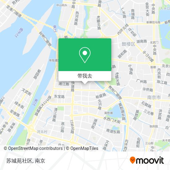 苏城苑社区地图