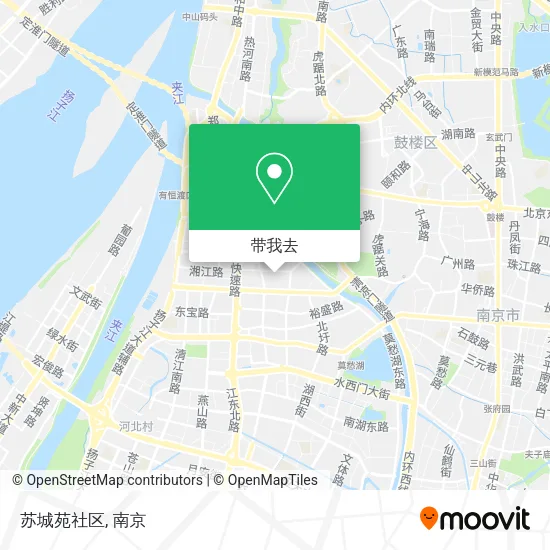苏城苑社区地图