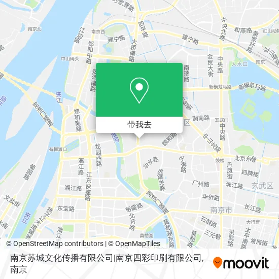 南京苏城文化传播有限公司|南京四彩印刷有限公司地图