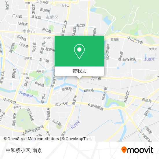 中和桥小区地图