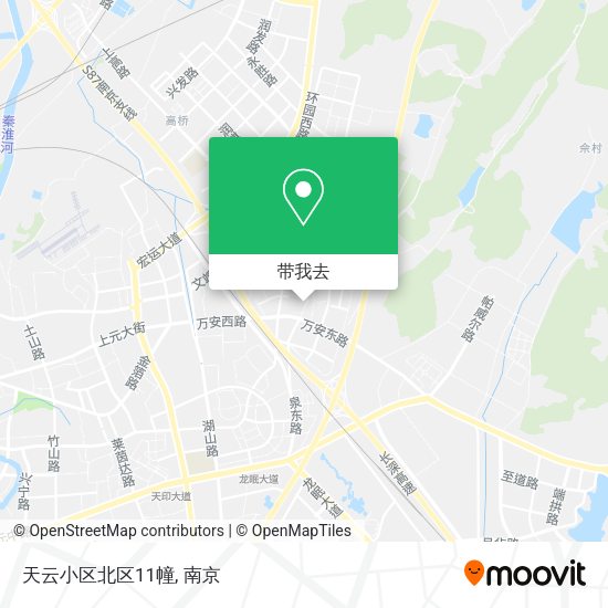 天云小区北区11幢地图