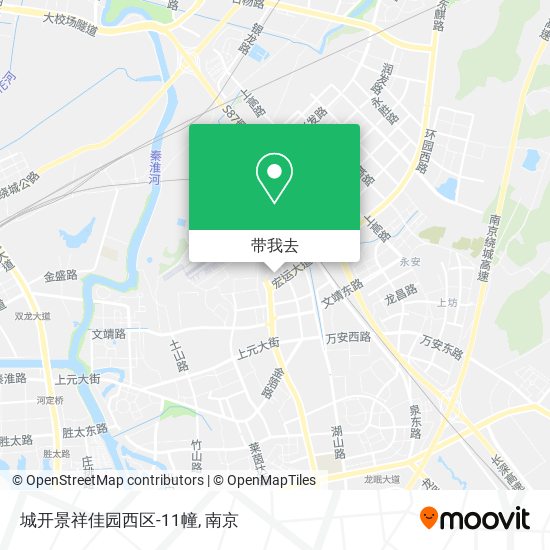 城开景祥佳园西区-11幢地图