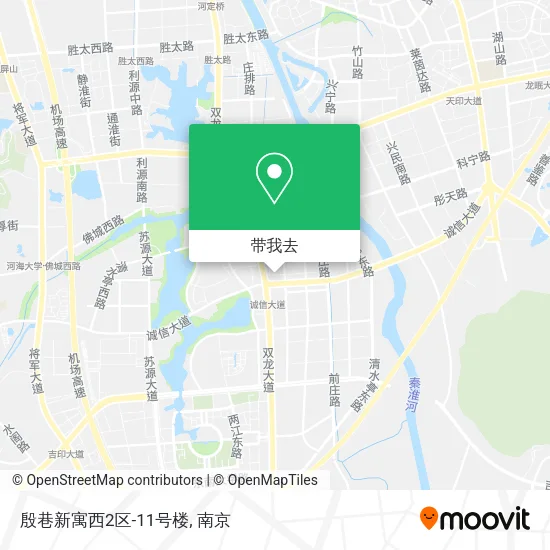 殷巷新寓西2区-11号楼地图