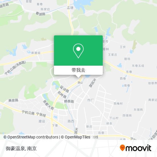 御豪温泉地图