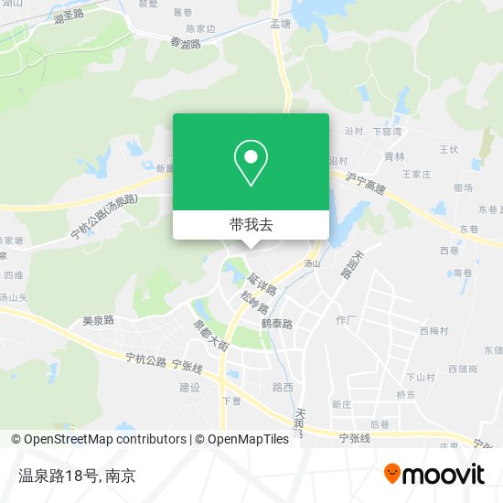 温泉路18号地图