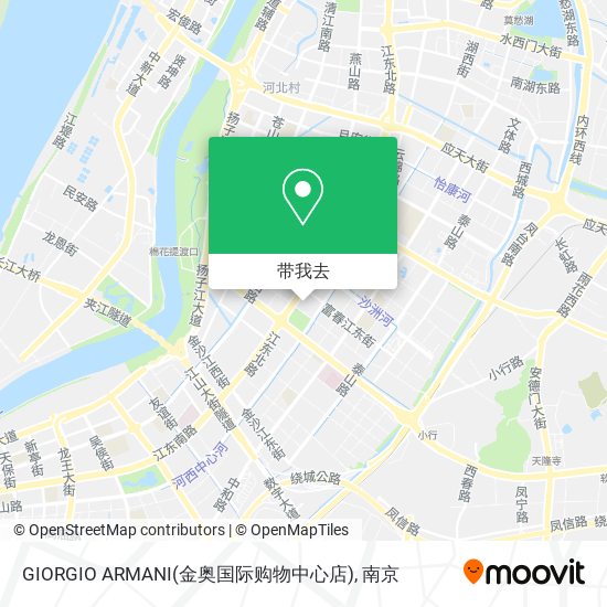 GIORGIO ARMANI(金奥国际购物中心店)地图