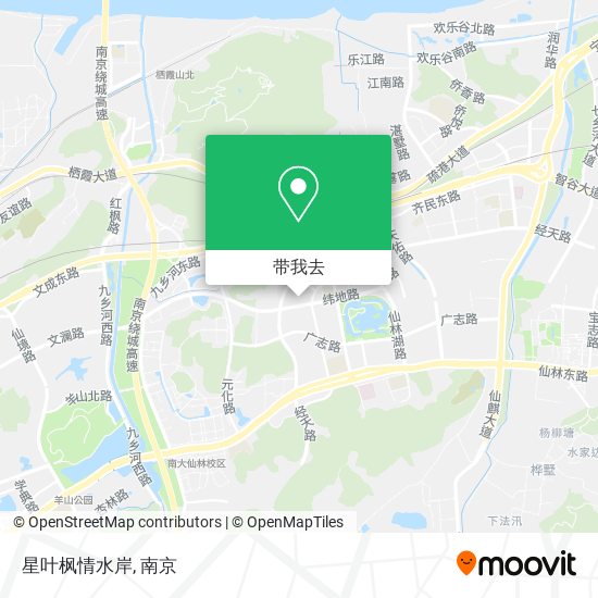 星叶枫情水岸地图