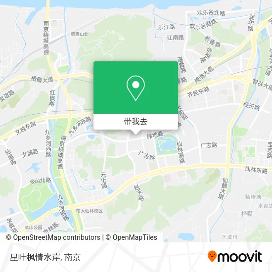 星叶枫情水岸地图