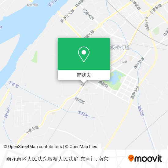 雨花台区人民法院板桥人民法庭-东南门地图
