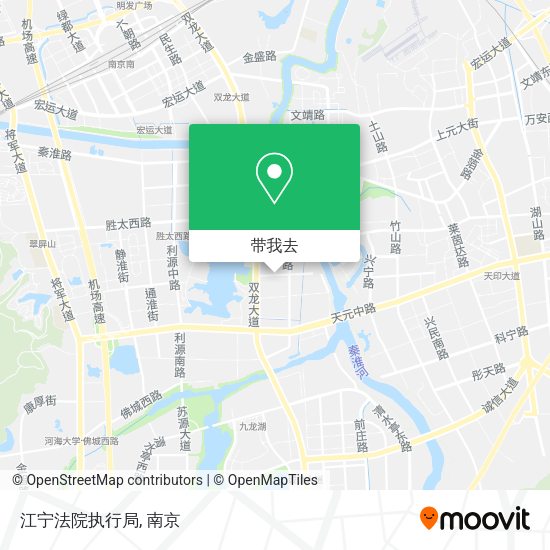 江宁法院执行局地图