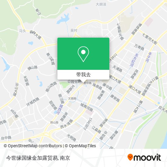 今世缘国缘金加露贸易地图
