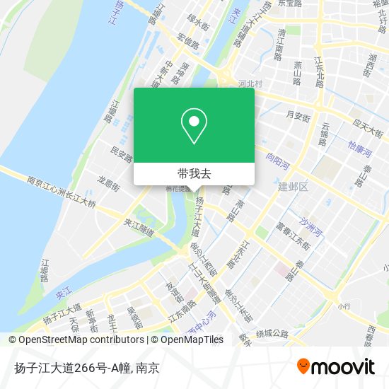 扬子江大道266号-A幢地图