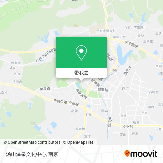 汤山温泉文化中心地图