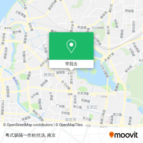 粤式肠隔一作粉丝汤地图