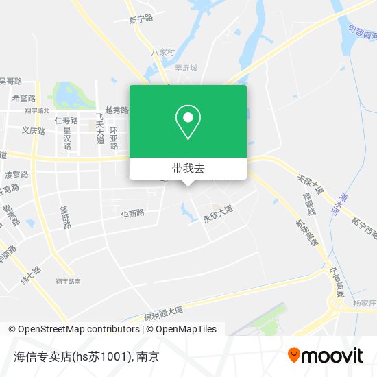 海信专卖店(hs苏1001)地图