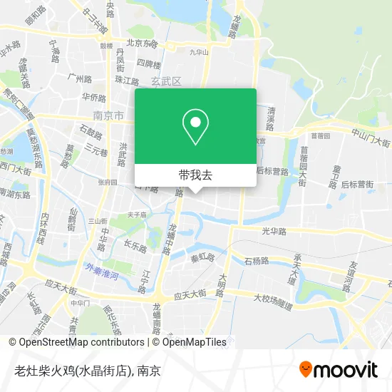 老灶柴火鸡(水晶街店)地图