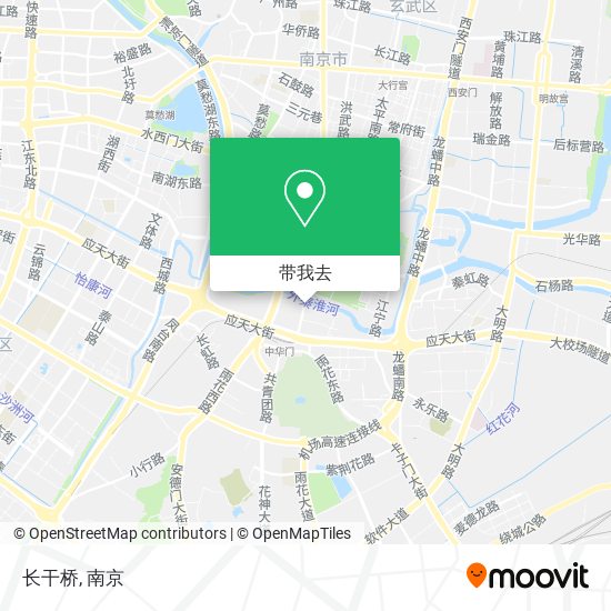长干桥地图