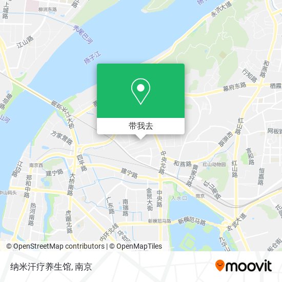 纳米汗疗养生馆地图