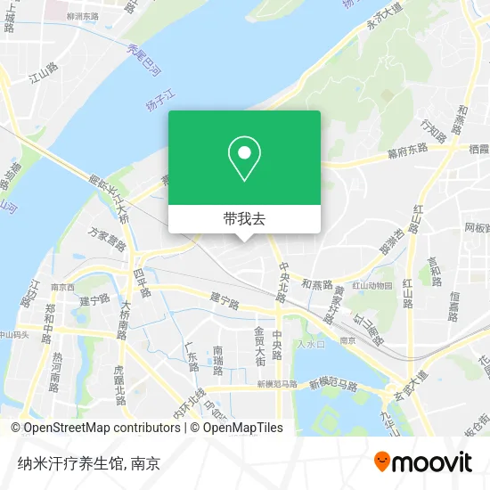 纳米汗疗养生馆地图