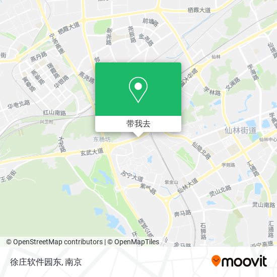 徐庄软件园东地图