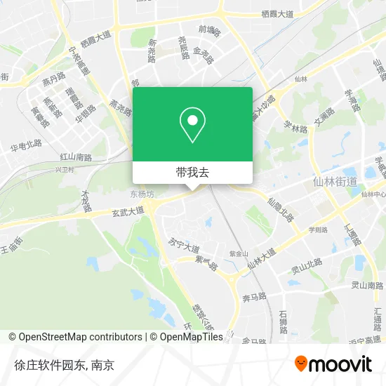 徐庄软件园东地图