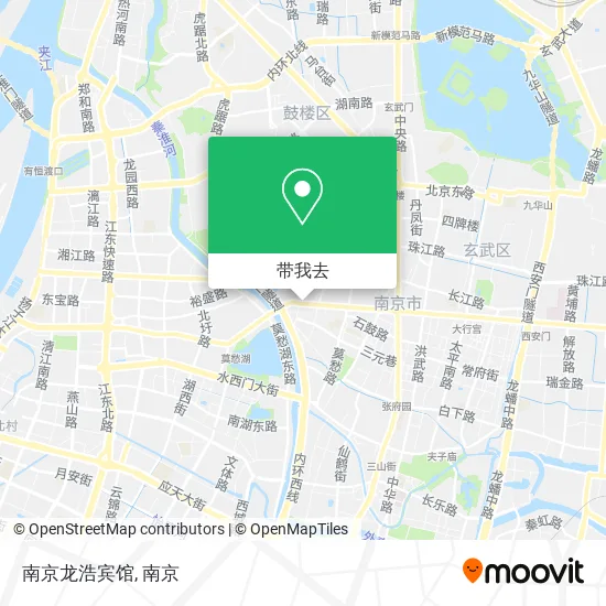 南京龙浩宾馆地图