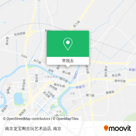 南京龙宝阁古玩艺术品店地图