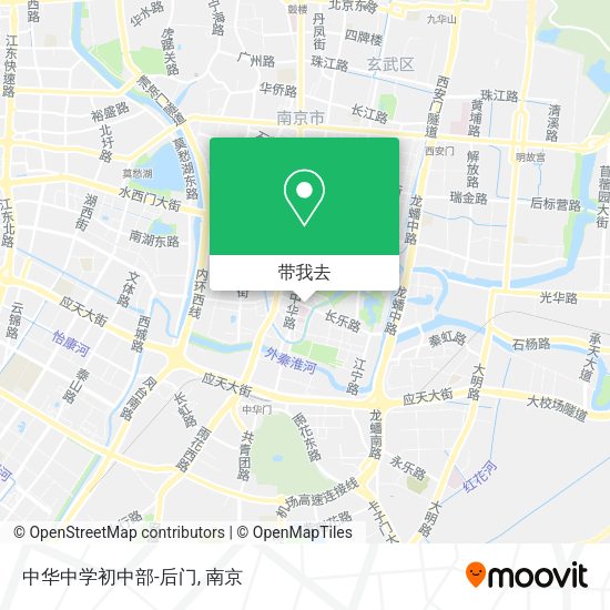 中华中学初中部-后门地图