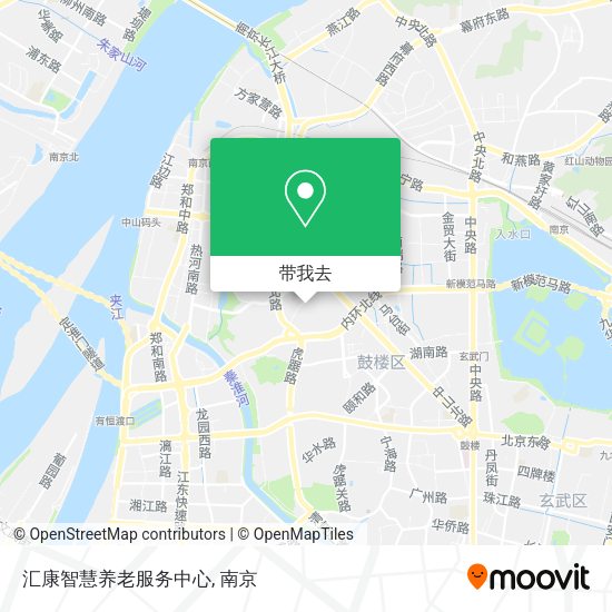 汇康智慧养老服务中心地图