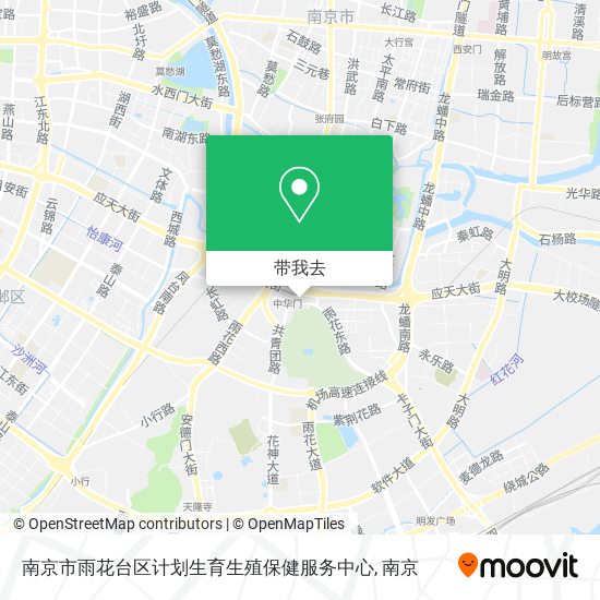 南京市雨花台区计划生育生殖保健服务中心地图