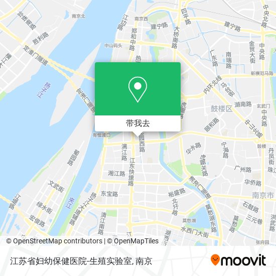 江苏省妇幼保健医院-生殖实验室地图