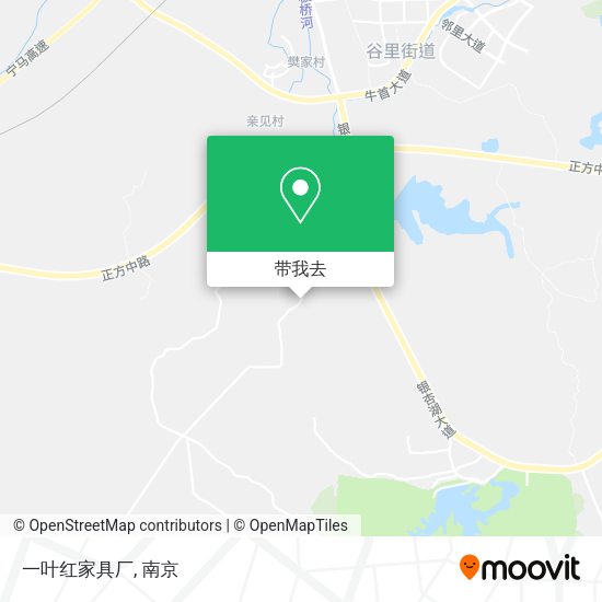 一叶红家具厂地图