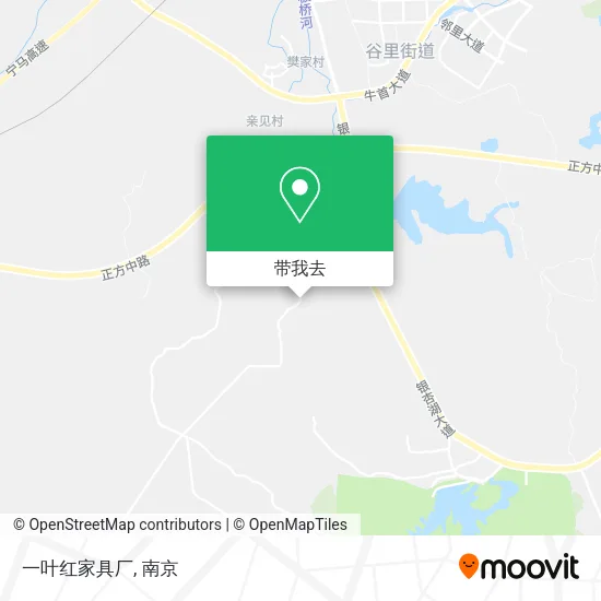 一叶红家具厂地图