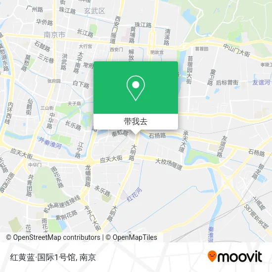 红黄蓝·国际1号馆地图