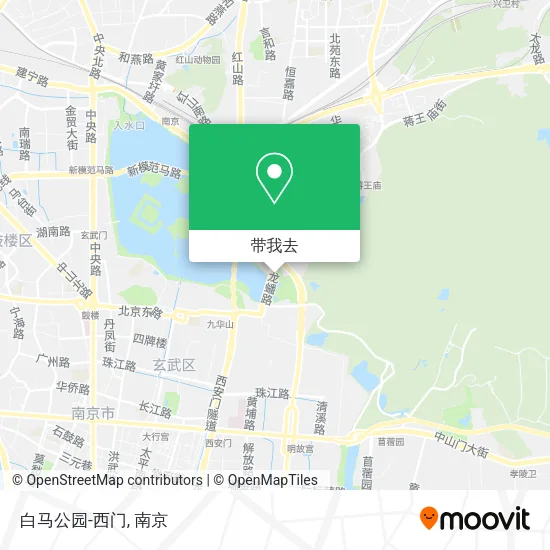 白马公园-西门地图