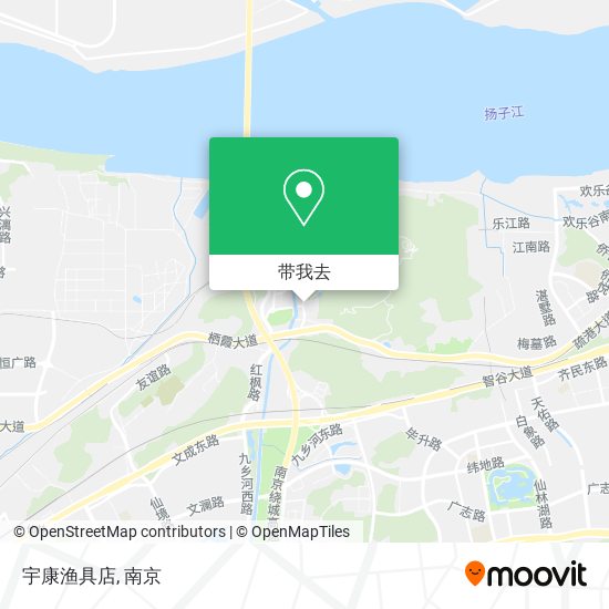 宇康渔具店地图
