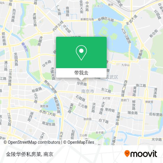 金陵华侨私房菜地图