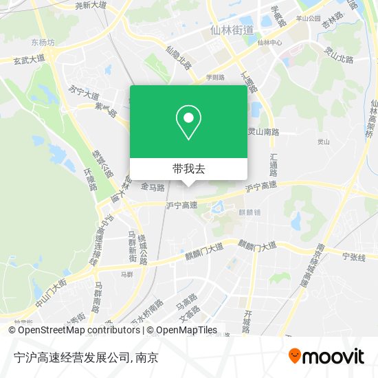 宁沪高速经营发展公司地图